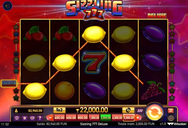 Screenshot 2 van Sizzling 777 Deluxe